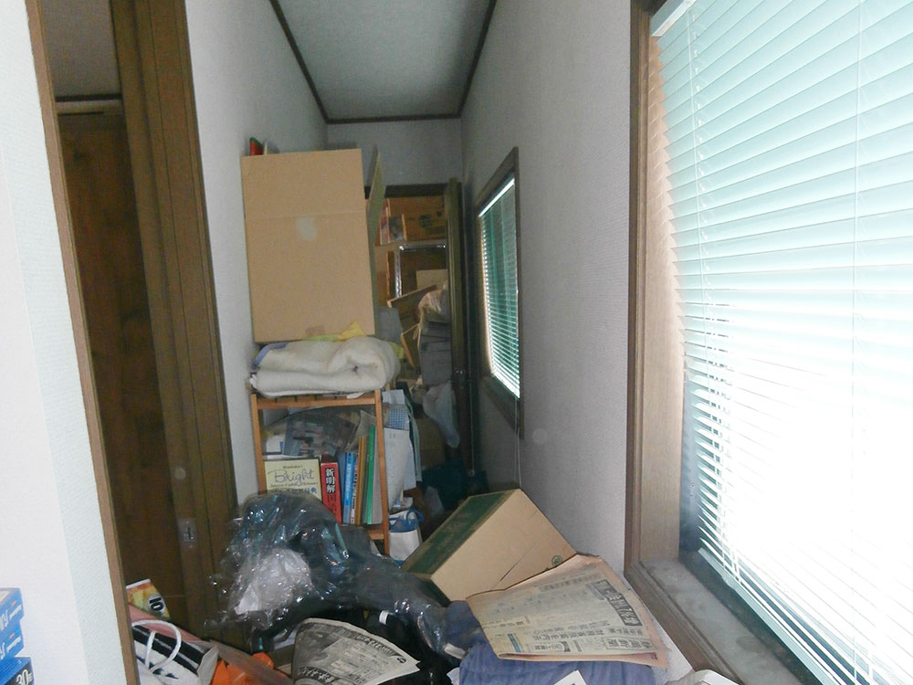 作業例ゴミ屋敷