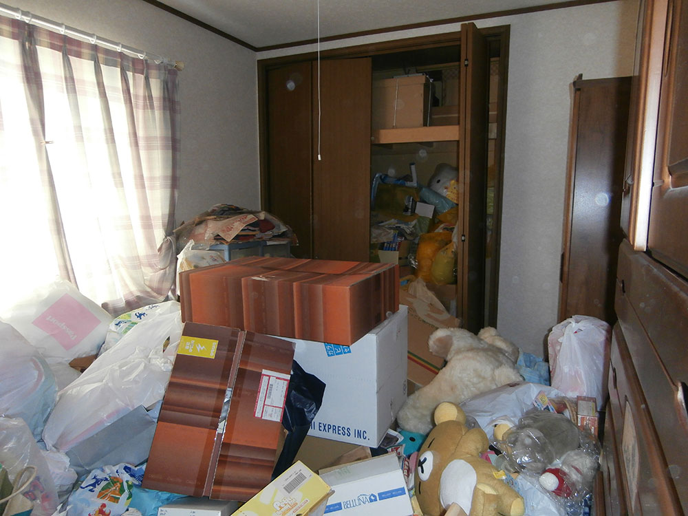 作業例ゴミ屋敷