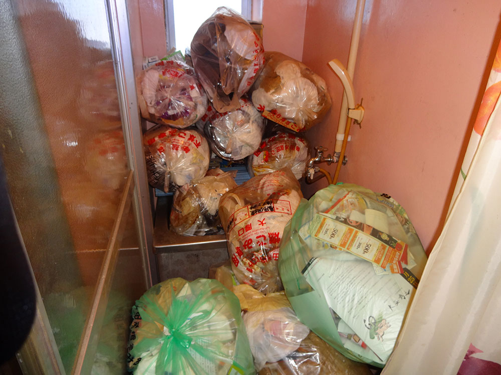 作業例ゴミ屋敷